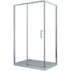 Душевой уголок Cerutti SPA Vito 110x80 L профиль хром, стекло прозрачное