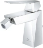 смеситель grohe allure brilliant 24347000 для биде, с донным клапаном, хром