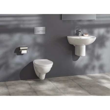 раковина подвесная jacob delafon patio e4158ng 55 см