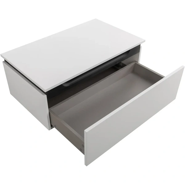 тумба cezares slider 80 slider-800-1c-pi-bo bianco opaco