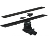 душевой канал 450 мм pestan confluo frameless white glass line 13701211