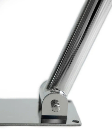 поручень aquatek por-0000005 с бумагодержателем хром