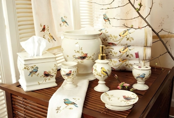 Диспенсер для салфеток Avanti Gilded Birds