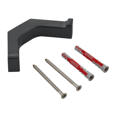 крючок двойной keuco edition 11 11115 130000 черный хром