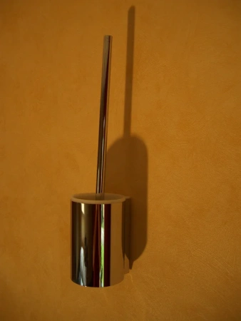 ёршик для унитаза keuco plan 14972 010100 хром, белый