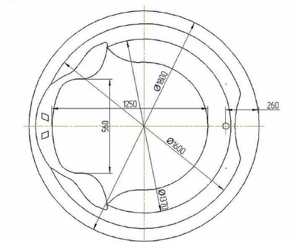 акриловая ванна aquatek аура 180x180 aur180-0000033 без гидромассажа с фронтальной панелью с каркасом (вклеенный) со слив-переливом