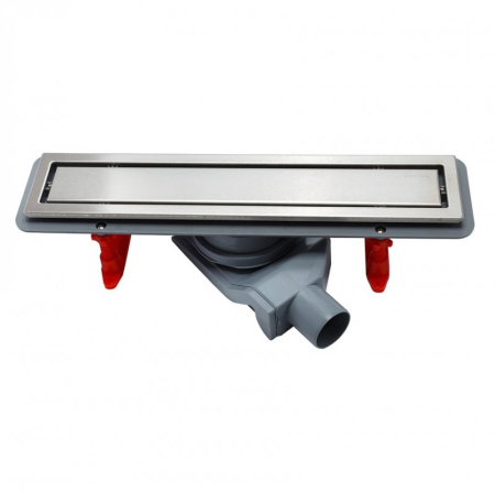 душевой трап 550 bettoserb drain premium line арт. 13100003, хром матовый/ полая под плитку, рамка хром комбинированный затвор