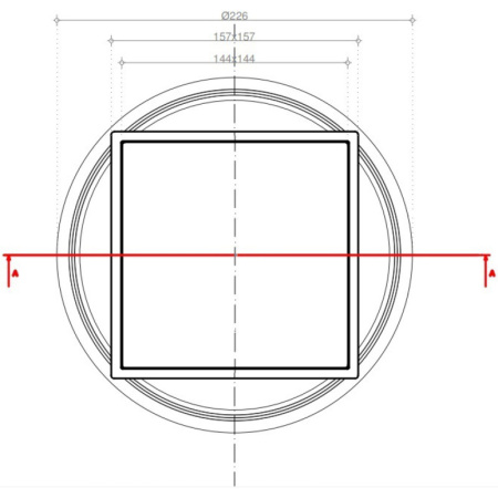 душевой трап 144x144/50 мм pestan confluo standard plate 1 13702556 2 в 1 с основой под плитку