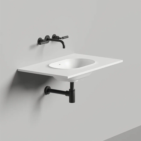 salini salini onda plus essentials раковина 80х50х14см., подвесная, 1 отв., цвет: белый матовый