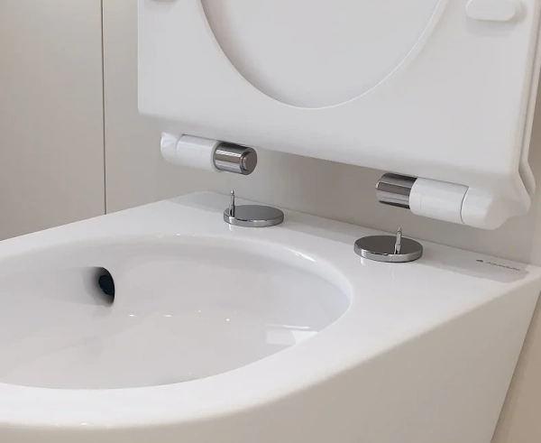 унитаз aqueduto ovo daily ovotd2210 подвесной, безободковый, смыв торнадо, сиденье с микролифтом, 48х36 см, белый глянцевый