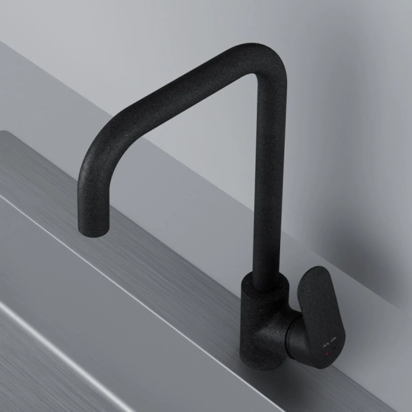 смеситель для кухни am.pm like f8006022 чёрный