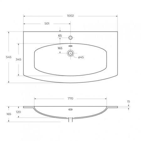 раковина накладная 101 cezares comfort 82416, белая