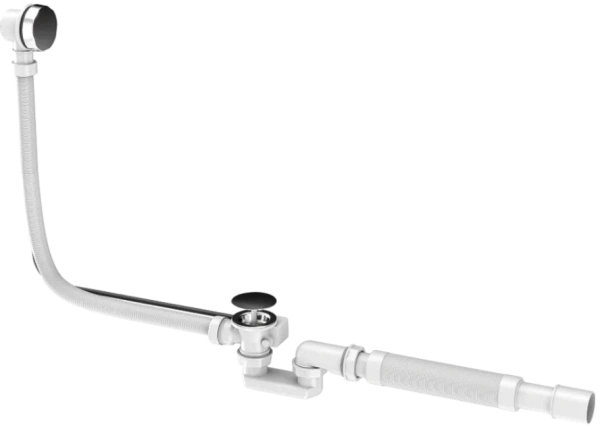 Слив-перелив для ванны AM.PM W90A-000-OFI полуавтомат хром