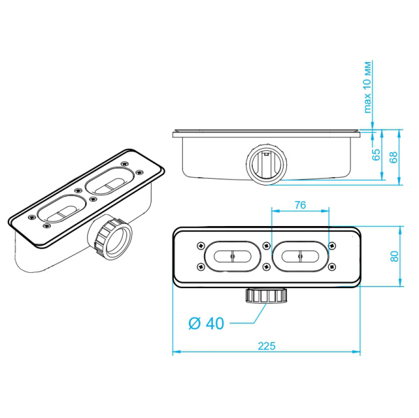 душевой поддон из искусственного камня rgw stl-w 90×90 16211099-01 белый