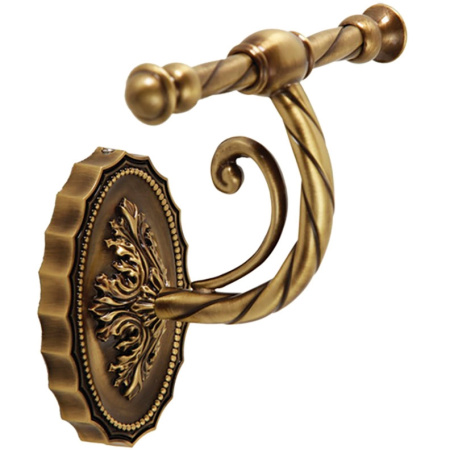 Двойной крючок Migliore Edera 16894 цвет бронза