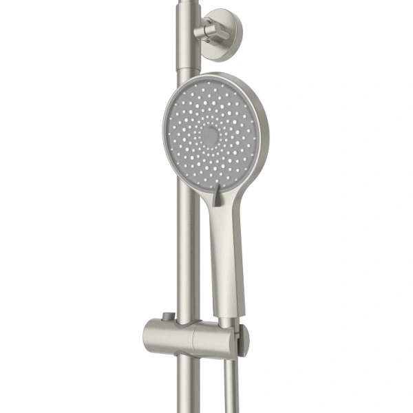 душевая система cezares stylus stylus-cvd-in 220 мм, со смесителем, сатин