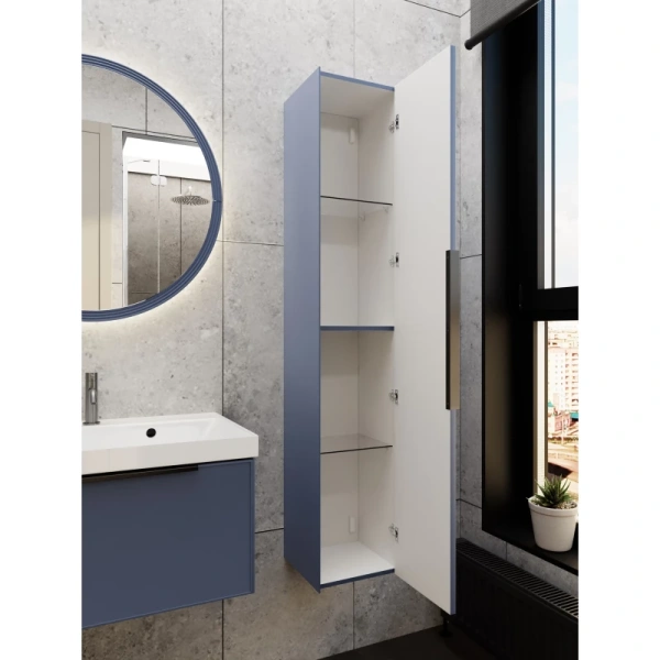 пенал la fenice simpla fnc-05-sim-bg-30 подвесной l/r, синий матовый