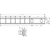 термостат для 5 потребителей hansgrohe rainselect 15384000