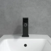 смеситель villeroy & boch architectura square tvb125001000k5 для биде, с донным клапаном, черный матовый