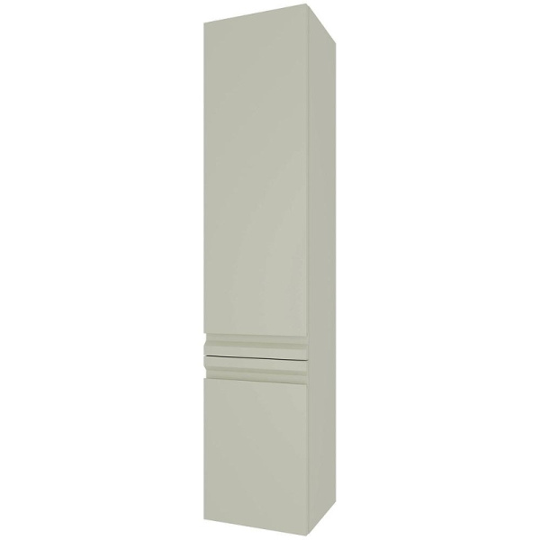 шкаф пенал aquatek вега 35 l aq70035l-gs подвесной шалфей зеленый