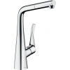 Смеситель для кухни Hansgrohe Metris M71 73812000, хром