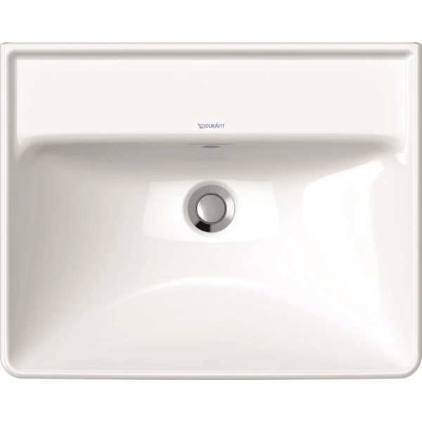 раковина подвесная 55 см duravit d-neo 2366550000, белая