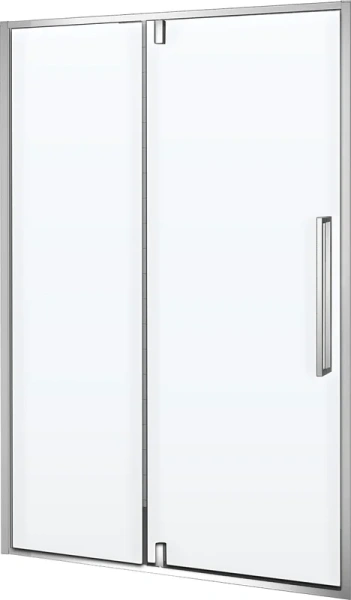 душевая дверь в нишу rgw stilvoll sv-03 900х2000 профиль хром, стекло прозрачное
