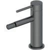 Смеситель Wonzon & Woghand Stick WW-88339017-BGM для биде, без донного клапана, темный графит матовый