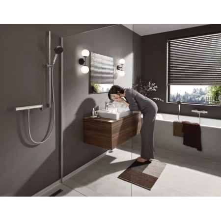 душевая лейка hansgrohe pulsify select 105 3jet activation ecosmart 24101000