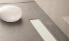 душевой канал 450 мм pestan confluo frameless white glass line 13701211