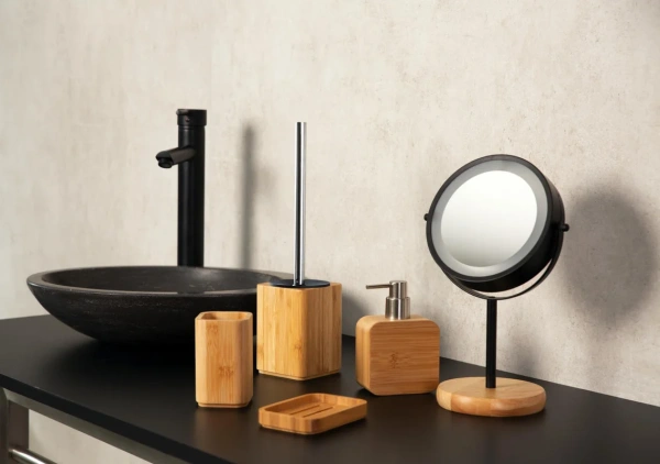 Ёршик для унитаза Ridder Natural бамбук