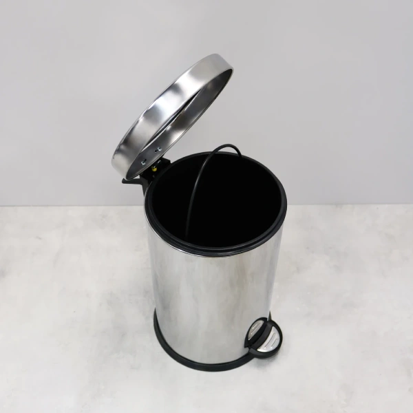 Мусорное ведро Fixsen Hotel FX-34024N 8л, с педалью, хром