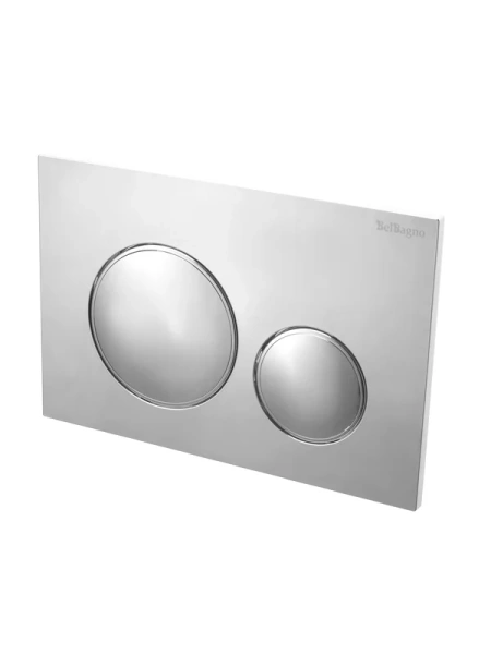 кнопка смыва для инсталляции belbagno bb-03c-crm для унитаза, пластик, цвет хром