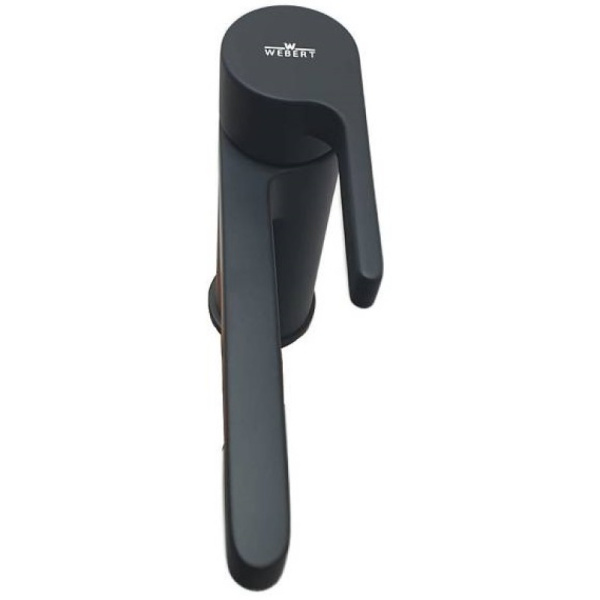 смеситель для раковины webert doremi dr830102560 черный матовый