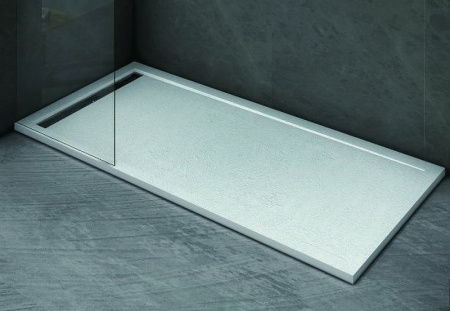душевой поддон из искусственного камня cezares tray as 140x90 tray-as-ah-140/90-30-w белый