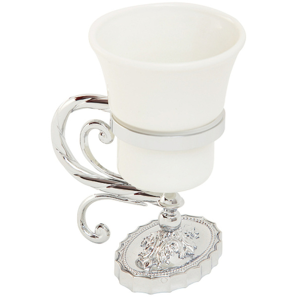 Стакан для зубных щеток Migliore Edera 16929 цвет хром