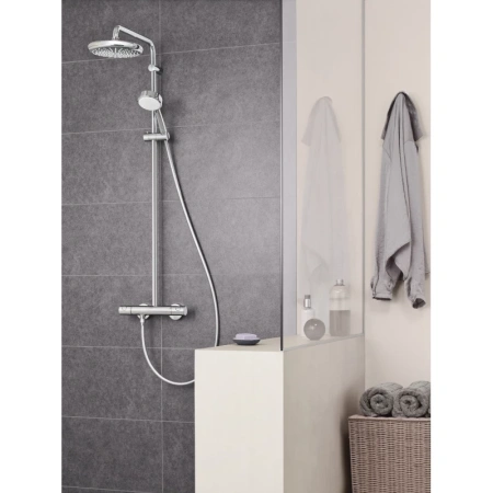 душевая система 210 мм grohe tempesta cosmopolitan system 27922001