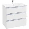 тумба белый глянец 78,5 см roca the gap a857406806