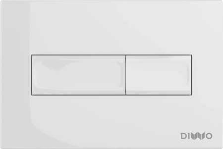кнопка смыва для инсталляции diwo 7320 для унитаза, пластик, цвет глянцевый белый