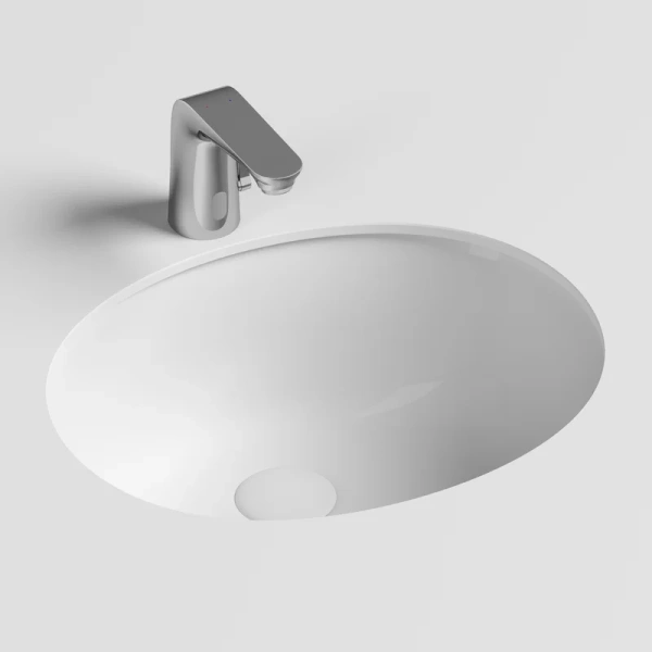 Раковина Ceramicanova Element CN6042 встраиваемая, снизу, 51x42 см, белая