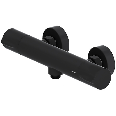 Смеситель для душа Damixa Scandinavian Pure 366000300 с термостатом черный матовый