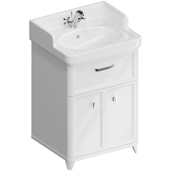 тумба под раковину kerama marazzi pompei 60 po.n.60.1\wht, цвет белый