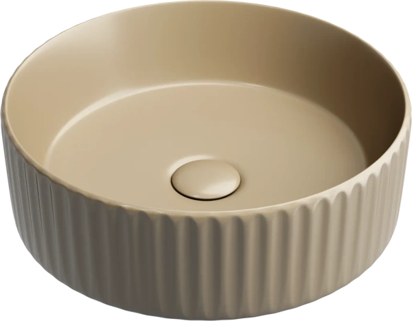 Раковина Ceramicanova Element CN6057MC накладная, Ø36 см, капучино матовая