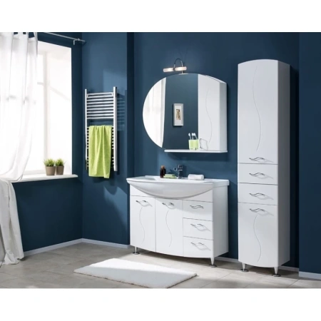 раковина полувстраиваемая 105 см aquanet стиль 00184263