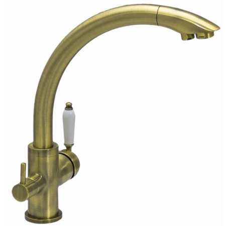 смеситель для кухни seaman barcelone ssl-5382-antique gold