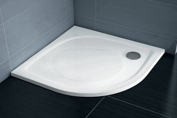 душевой поддон из искусственного камня ravak elipso pro 100×100 xa23aa01010 белый