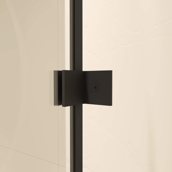 душевой уголок rgw classic cl-55b 80×80 72095588-14 профиль черный, стекло прозрачное