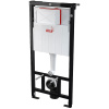 комплект унитаза aquatek либра new aq1148n-00 с инсталляцией alcaplast sadromodul am101/1120-3:1 ru m71-0001 с сиденьем микролифт и клавишей смыва хром