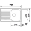 кухонная мойка blanco tipo 45 s 513441 compact сталь матовая