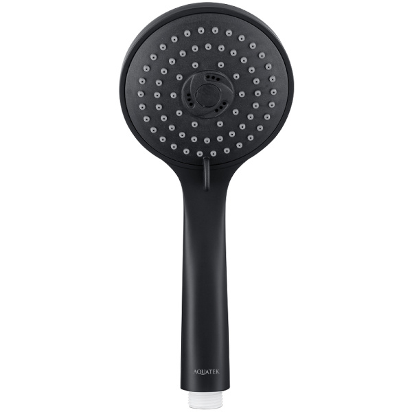 ручной душ aquatek aq2003mb черный матовый
